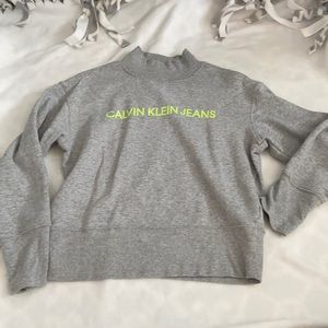 Calvin Klein mock neck sweatshirt